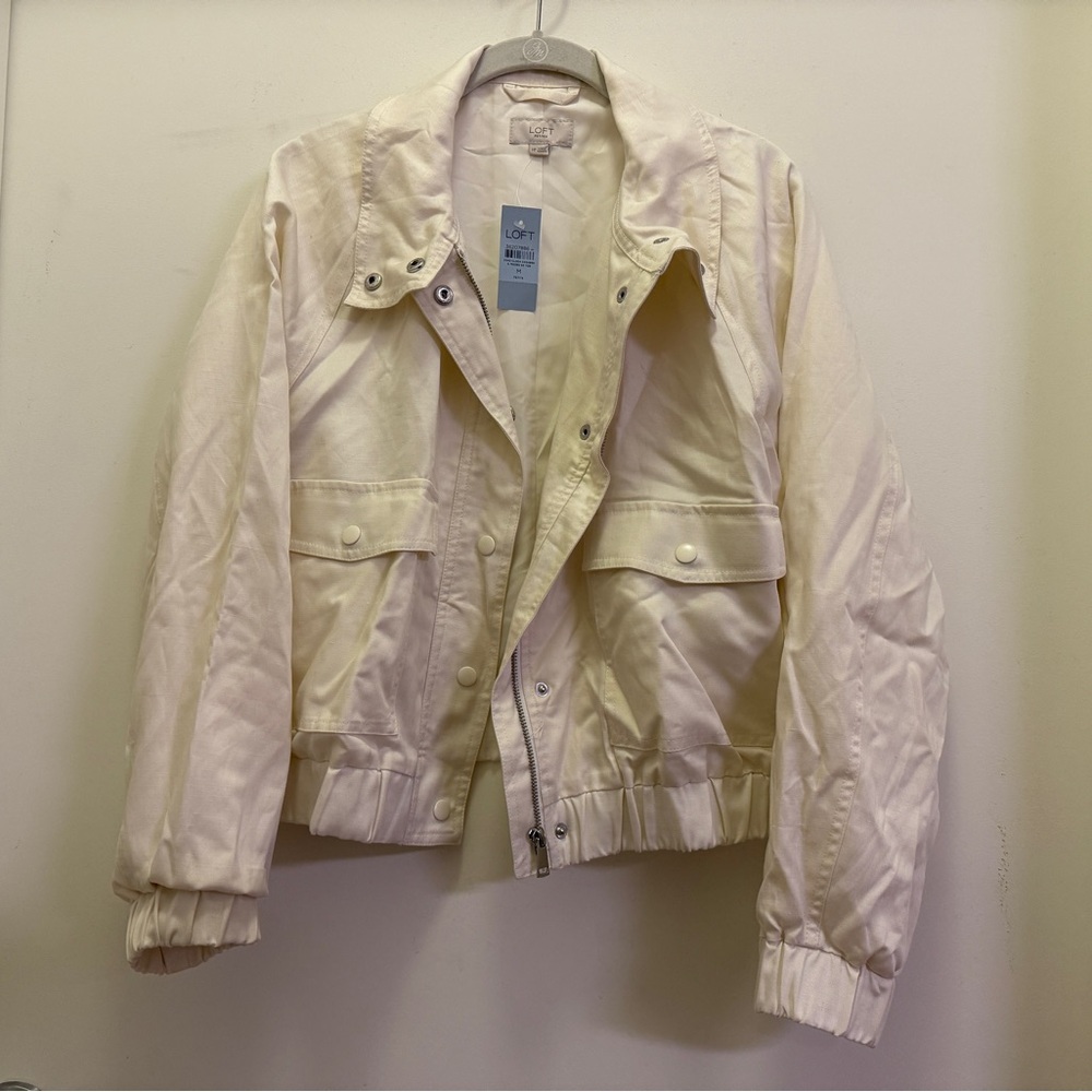 LOFT Women’s Cream Jacket | NWT